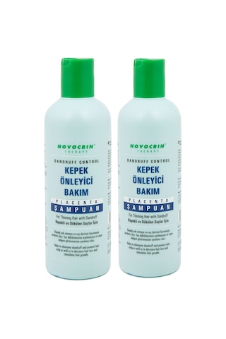 Novocrin Placenta Kepekli ve Dökülen Saçlar Bakım Şampuanı 300 ML
