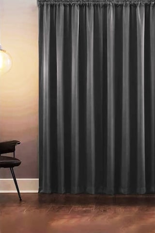 Blackout Karartma Pilesiz Fon Perde Tek Kanat 140X250 Cm Antrasit