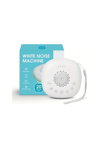 Elmpaly Mini Hoparlör, Usb Beyaz Gürültü Makinesi, 20 Yatıştırıcı Ses, Zamanlayıcı, Taşınabilir Müzik Çalar