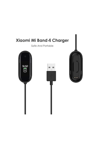 Xioami Mi Band 4 Akıllı Bileklik Usb Şarj Data Kablosu Şarz Aleti (441189093)