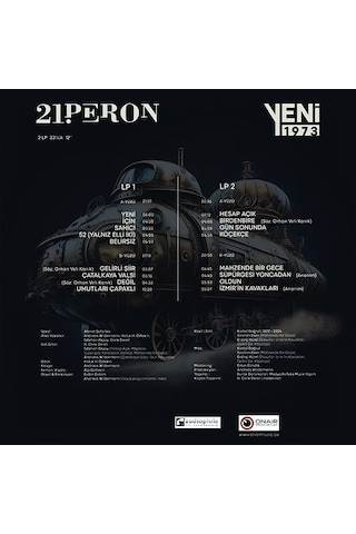 21. Peron Yeni 1973 - Plak