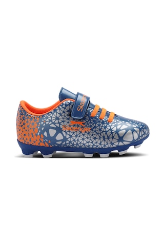 Slazenger CRYSTAL Çocuk Halı Saha Saks Mavi Futbol Ayakkabısı
