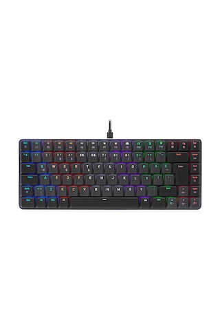 Rampage Granıte Siyah/gri Low Profile Red Switch Mekanik Gaming Ckckrmp0029