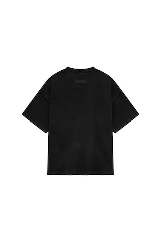 No Fear Fear Of God Çocuklar Için Rahat Ağırlıklı Tişört T-shirt Siyah 10 Yaş