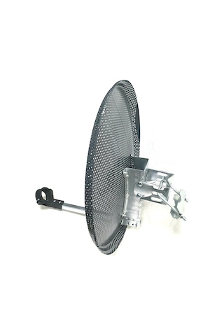 Antenci 40cm Delikli Mini Karavan Çanak Anteni - Antrasit