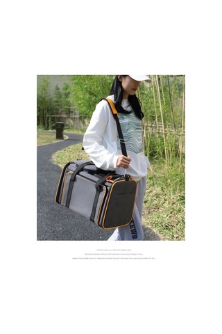 Jialan Taşınabilir Pet Kedi Taşıyıcı Omuzdan Askili Çanta Nefes