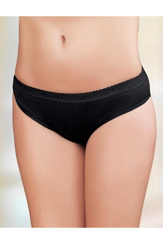 Şahinler 12' Li Ribana Beli Yazılı Külot Mb037