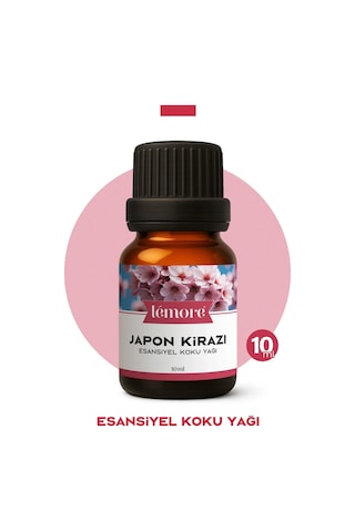 Japon Kirazı Uçucu Koku Yağı Buhurdanlık Yağı Difüzör Esansı Küre 10ml Japon Kirazı