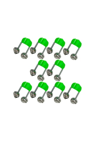 10 Olta Ucu Alarm Çift Zil Takım Çift Uyarı Zilleri