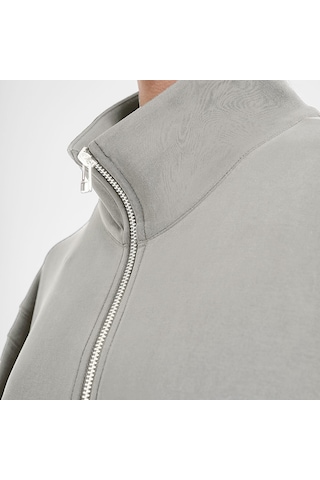 Lescon 25n-2105 Fermuarlı Sweatshırt Ekru