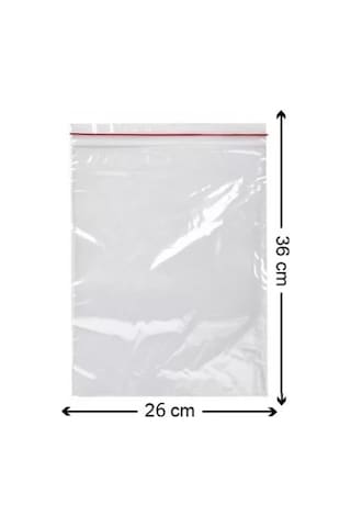 Kilitli Torba Kilitli Poşet 26X36 Cm 100 Adet