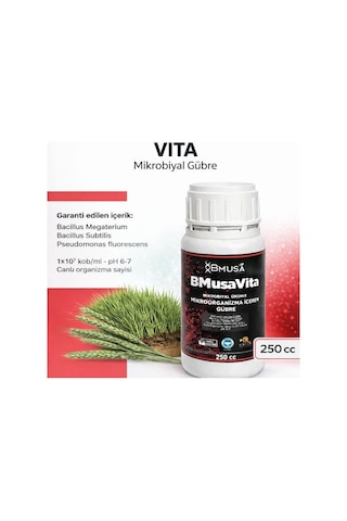 Bmusavita 250cc Microbiyal Gübre 250 ML