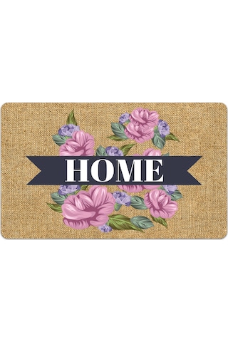 Evaşk Kapı Önü Paspası Vinil Kaymaz Tabanlı 45 X 70 Evaşkdm10111