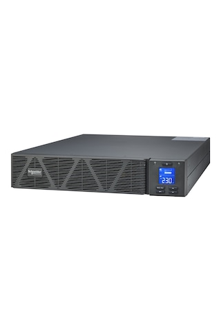 Easy Ups Srvs3krı 1 Ph Çevrimiçi, 3kva, Kabinete Monte 2u, 230v, 6x Iec C13 + 1x Iec C19 Çıkış, Akıllı Kart Slot, Lcd, Ray Kitsiz