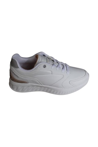 Kinetix Kadın Beyaz Cilt Comfort Taban Sneaker Yürüyüş Spor Ayakkabı Beyaz
