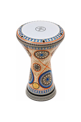 Yankı Gef-sd01 Gef Elfan Profesyonel Darbuka Sedef İşlemeli Mısır Modeli Solo Sahne Darbukası - 9070339704215