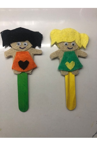 2 Li El Yapımı Kitap Ayracı