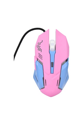 Ximistore9 3200dpı Led Işıklı Ergonomik Pembe Oyun Mouse'u - Hızlı Tepki, Konforlu Tutuş, Geniş Uyumluluk