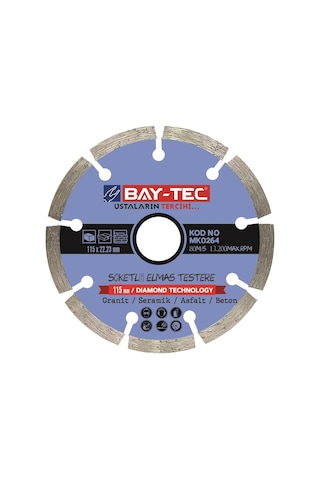Baytec Soketli Elmas Testere 180 Mm Mk0265