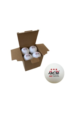 Aurora 3 Yıldızlı Masa Tenisi Maç Topu İttf Onaylı 8'li Kutu