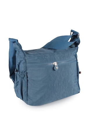 Krinkıl Çok Gözlü Çapraz Kol Omuz Postacı Çantası Mavi 116e Mavi