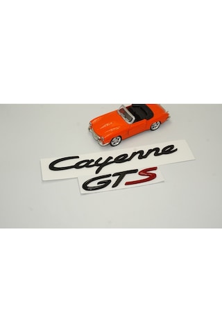 Porsche Cayenne Gts Bagaj 3M 3D Abs Yazı Logo Amblem Seti (549178716)