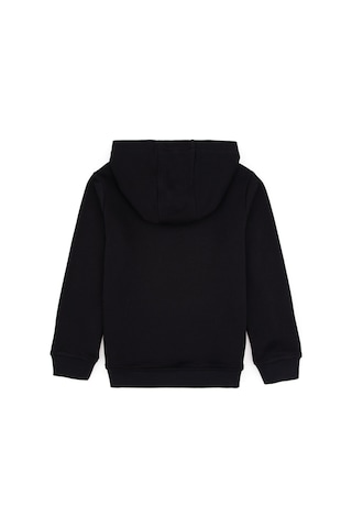 U.S. Polo Assn. Erkek Çocuk Siyah Kapüşonlu Basic Sweatshirt 50313980-VR046