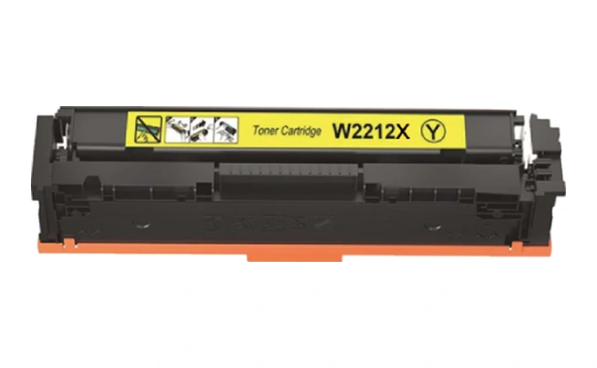 Qprint Hp W2212x 207x Uyumlu Toner Çipli Sarı Yüksek Kapasite Toner M255 Mfp M282 Mfp M283