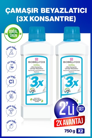 Çamaşır Beyazlatıcı 3x 2'li Set Diğer