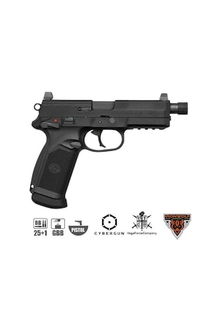 Vfc Fnx45 Tactical Siyah Gbb Airsoft Tabanca