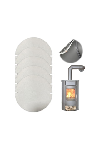 Kabin Boru Contaları, Aşırı Sıcaklıklara Dayanıklı, Kabin Boru Kapakları Ve Muayene Kapakları İçin Uygun, Duman Sızıntısını Önlemek İçin, 155 2mm