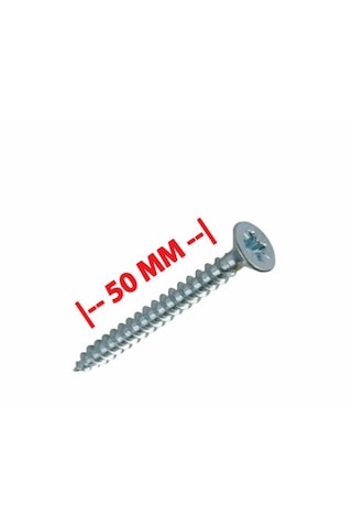 5 50 Mm 1 Kutu 200 Adet Sunta Ağaç Vidası