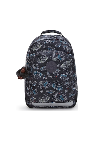 Kıplıng Class Room Büyük Boy Sırt Çantası Desenli Jungle Fun Race