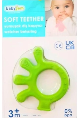 Babyjem Ahtapot Diş Kaşıyıcı Açık Yeşil
