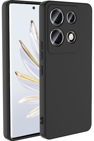 İnfinix Note 30 Vıp Kılıf İçi Kadife Lansman Kapak Siyah
