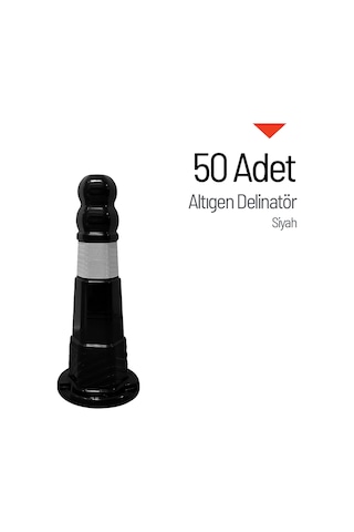 50'li Altıgen Delinatör Seti, Esnek Duba-3738