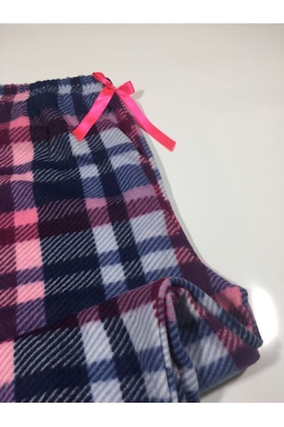 Cepsiz Kışlık Polar Kadın Pijama Altı Je6 Lacivert