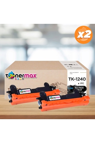 Kyocera Ma2001 Uyumlu Toner 2'li  Paket/ Tk-1240 / Tk-1248 /ma2001