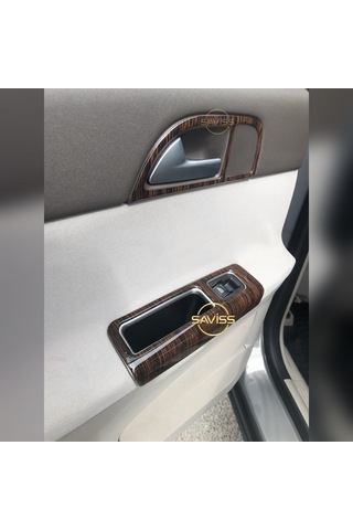 Volvo S40 Özel desen Koyu Meşe Full set,Torpido Maun Kaplama,Konsol Kaplama (Koyu Meşe)