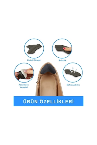 Active Team SP05-Yapışkanlı Bilek Koruma|Topuk Vurma Önleyici Sünger Ped