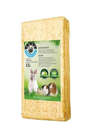 Doğal Elma Aromalı Tozsuz Kemirgen Talaşı 15 Lt.
