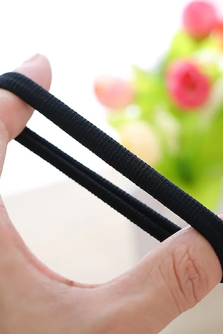 Thentech Küçük Renkli Lastik Toka Sert Sağlam Renkli 15 Adet Renkli Toka Küçük Çok Renkli