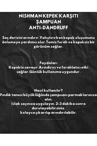 Kepek Karşıtı Şampuan Antı-dandruff 480 Ml