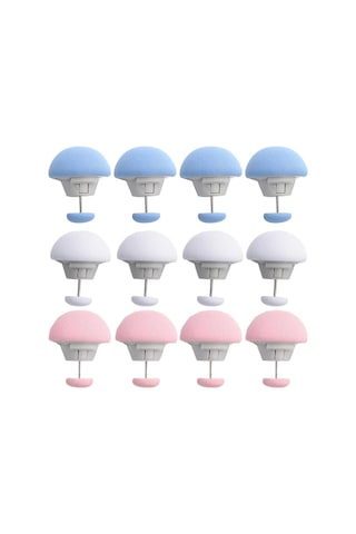 Gen-of Yorgan Sabitleme İğnesi 12 Adet Çok Renkli