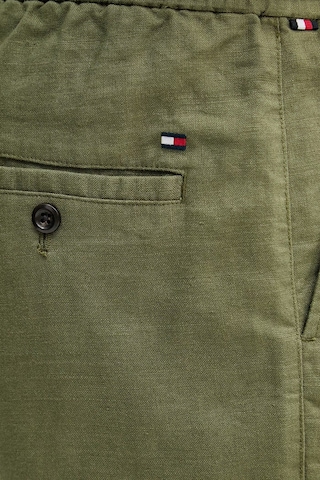Tommy Hilfiger Bağlamalı Normal Bel Keten Bermuda Short Erkek Short Mw0mw44353 Msx Yeşil