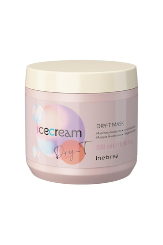 Inebrya Ice Cream Curl Plus - Kivircik Saclar İcin Nemlendirici Maske 500 Ml