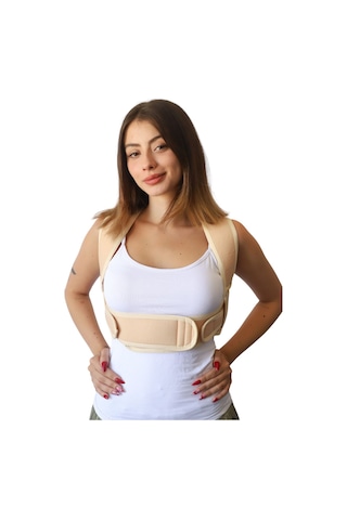 Dik Duruş Korsesi Medikal Rahat Unisex Sırt Korsesi Dikleştirici Kadın Erkek Korse Kamburluk Korsesi