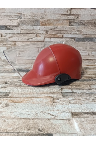 Mto Jokey Açık Kask Kırmızı