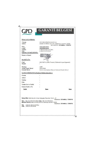 GPD Foto.Pisuvar Bataryası Sıva Altı FPB02