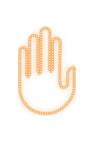 Komik Araba Parmak Işığı Uzaktan Kumandalı Çok Amaçlı Hareket Gösterim Işığı, Araba Arka Camı İçin Led El İşareti